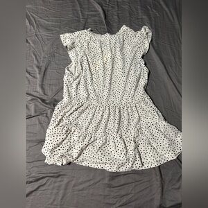 Dressy babydoll tank top